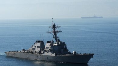 Fire aboard Navy destroyer USS Higgins, officials say