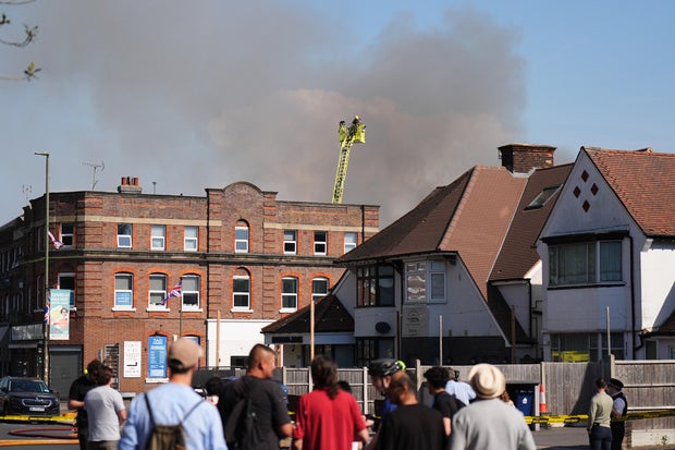 Fire breaks out at kosher supermarket in London’s Golders Green section