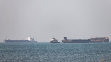 Fire, explosion hit South Korean-run vessel in Strait of Hormuz, Seoul says