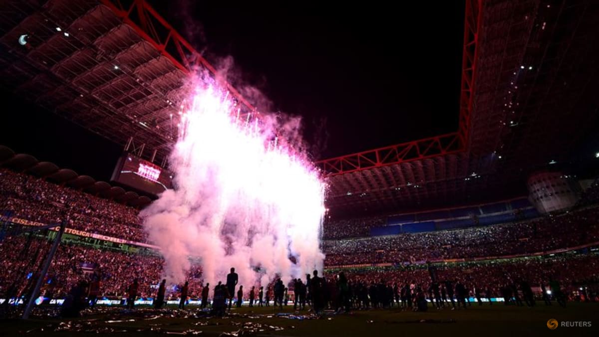 Fireworks in Milan as Inter reclaim Serie A throne