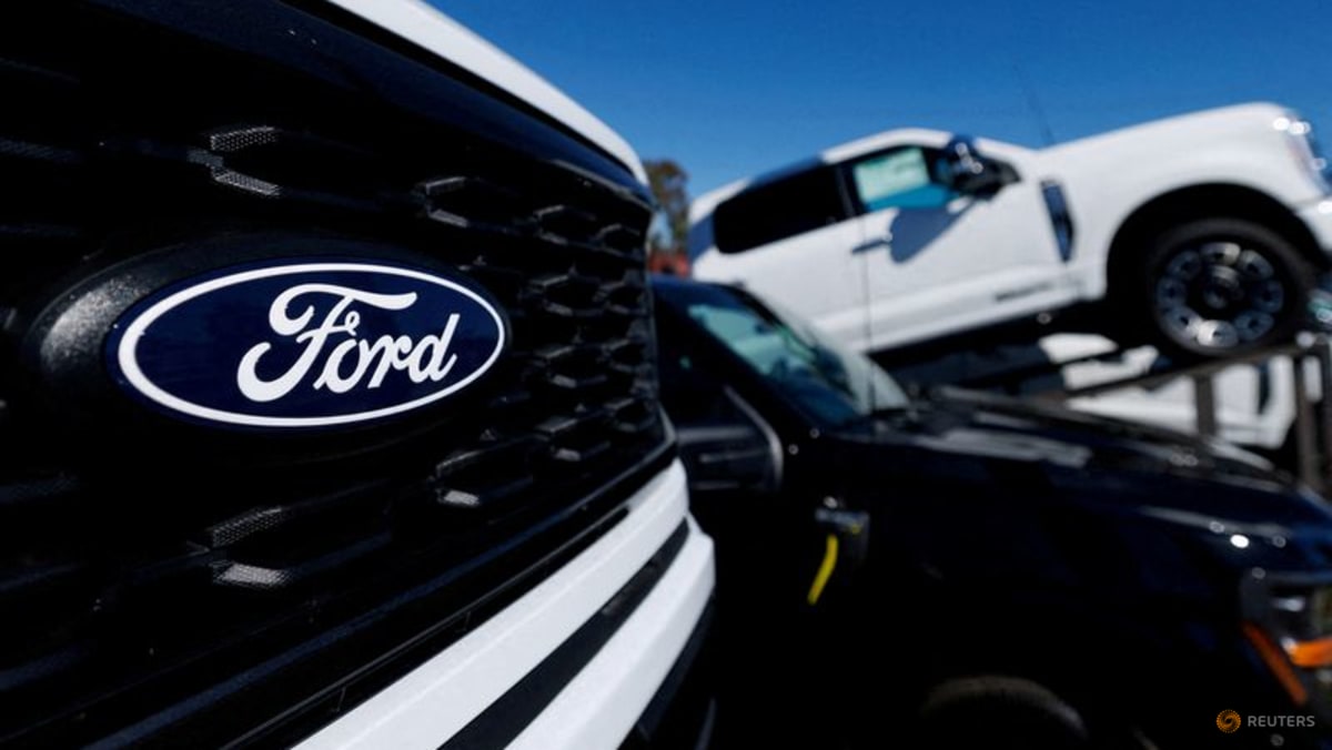 Ford stock surges 13% on investor optimism for new energy storage business