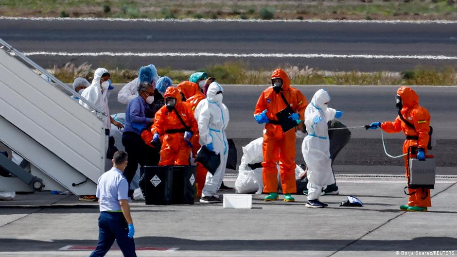 French passenger from hantavirus-hit ship tests positive for the virus