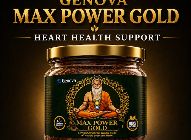 Genova Max Power Gold: Your heart’s companion from the heart!
