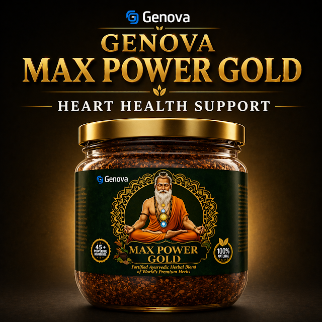Genova Max Power Gold: Your heart’s companion from the heart!
