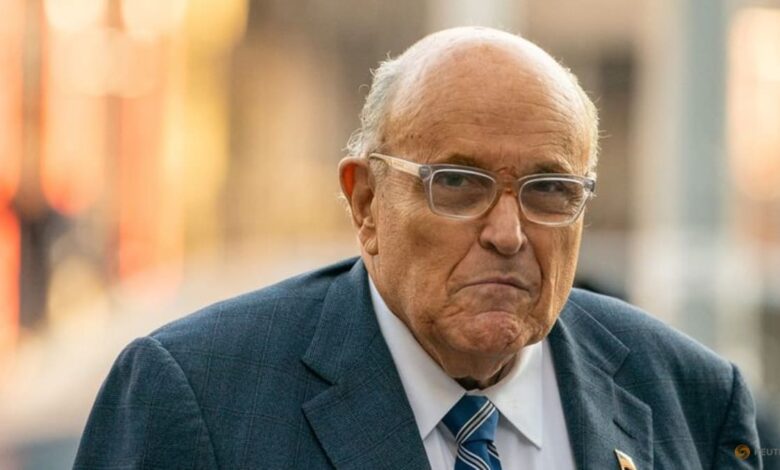 Giuliani recovering from pneumonia, still critical: spokesman