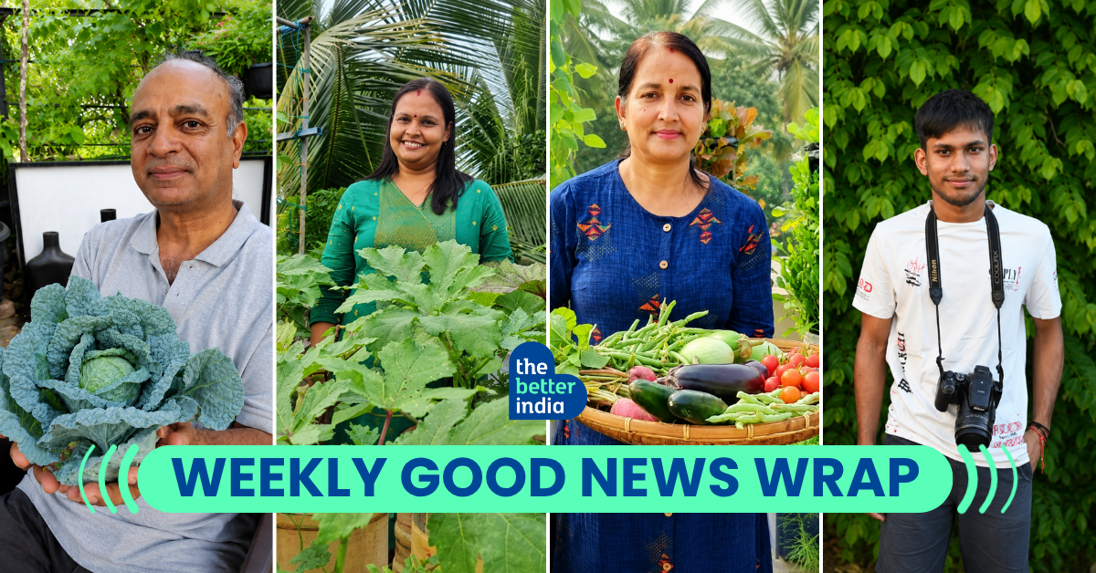 Good News This Week: From a Pune Terrace 4°C Cooler to a Delhi Teen Feeding 42 Families, Meet India’s Coolest Gardeners