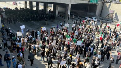 He took a Molotov cocktail to an ICE protest. Now the SoCal man is going to prison.