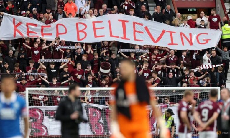 Hearts in sight of Scottish title, but ghosts of 1986 lurk