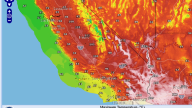 Heat is set to blast much of California, topping 100 degrees in some areas