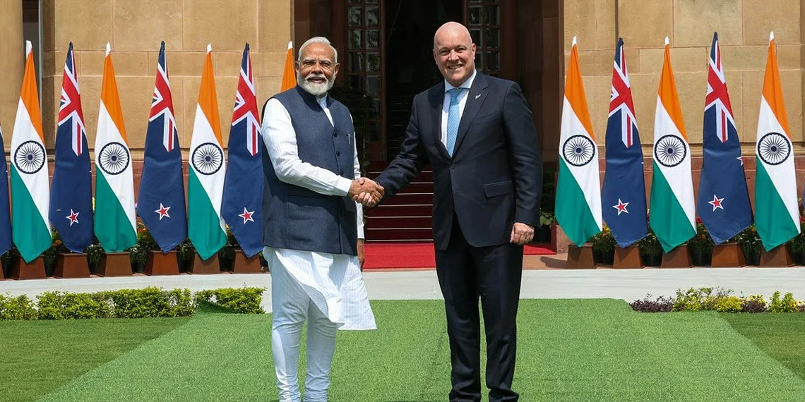 India Signs Landmark FTA with New Zealand