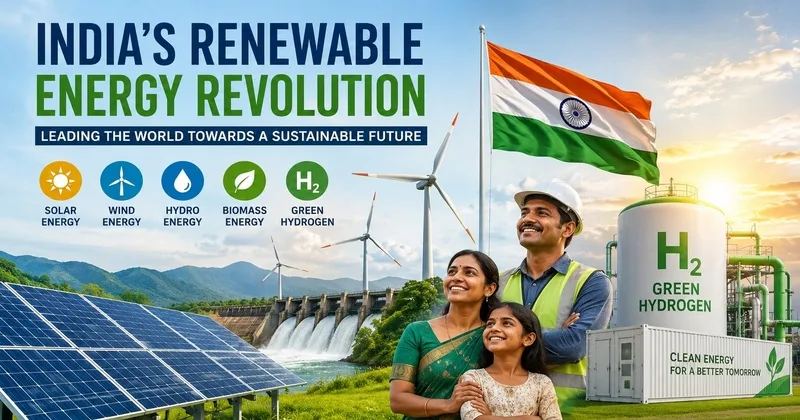 India’s Renewable Energy Revolution: Leading sustainable future