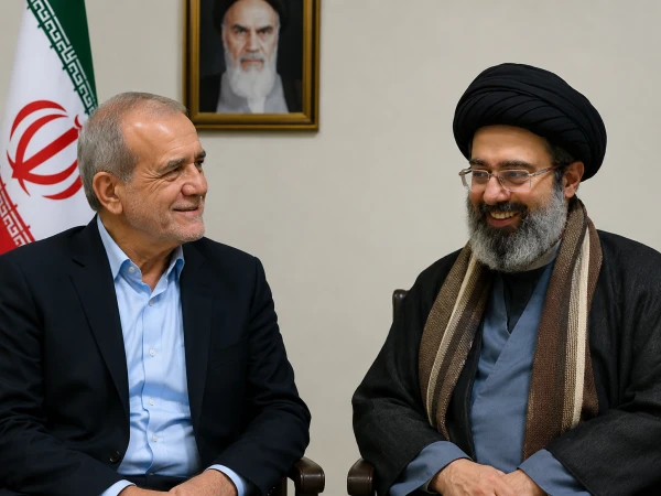 Iranian President’s first meeting with Supreme Leader Mojtaba Khamenei