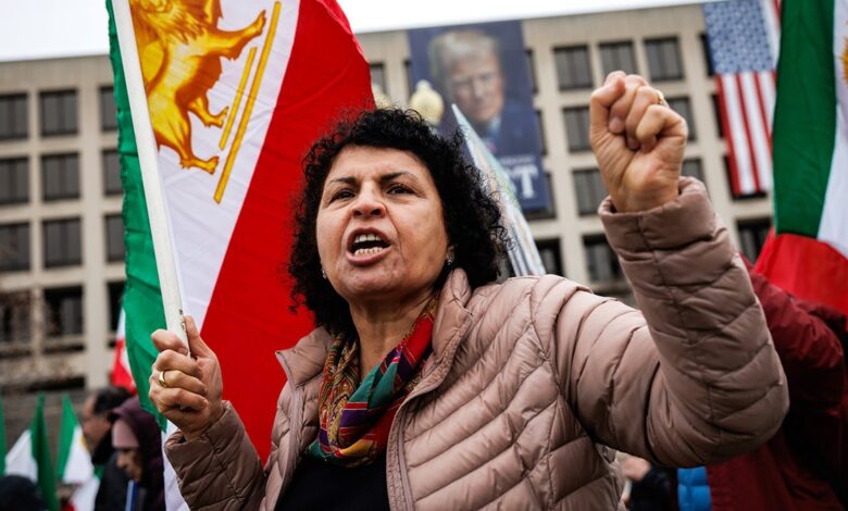 Iranian dissidents seize on Trump remarks about armed resistance, fueling revival of Reagan doctrine
