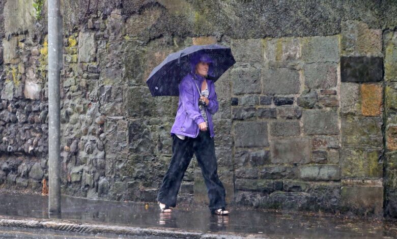 Ireland weather: Temperatures to drop to 2C as Met Eireann warns of unsettled showers