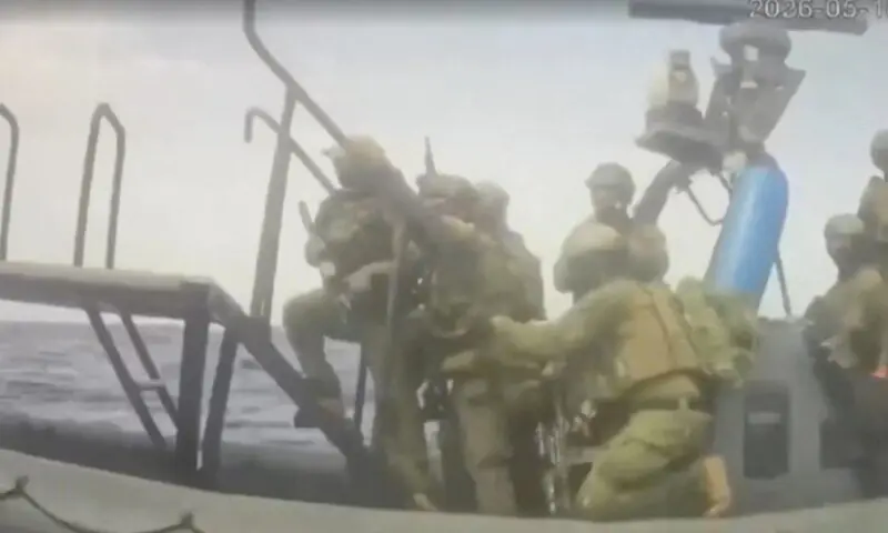Israeli forces reportedly detain Saad Edhi, others after intercepting Gaza aid flotilla