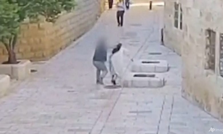 Israeli police arrest a man suspected of attacking a nun near Jerusalem’s Old City