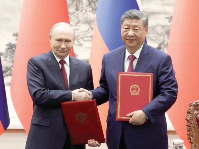 Japan dismisses claims by Russia, China over its ‘remilitarization’ | The Express Tribune