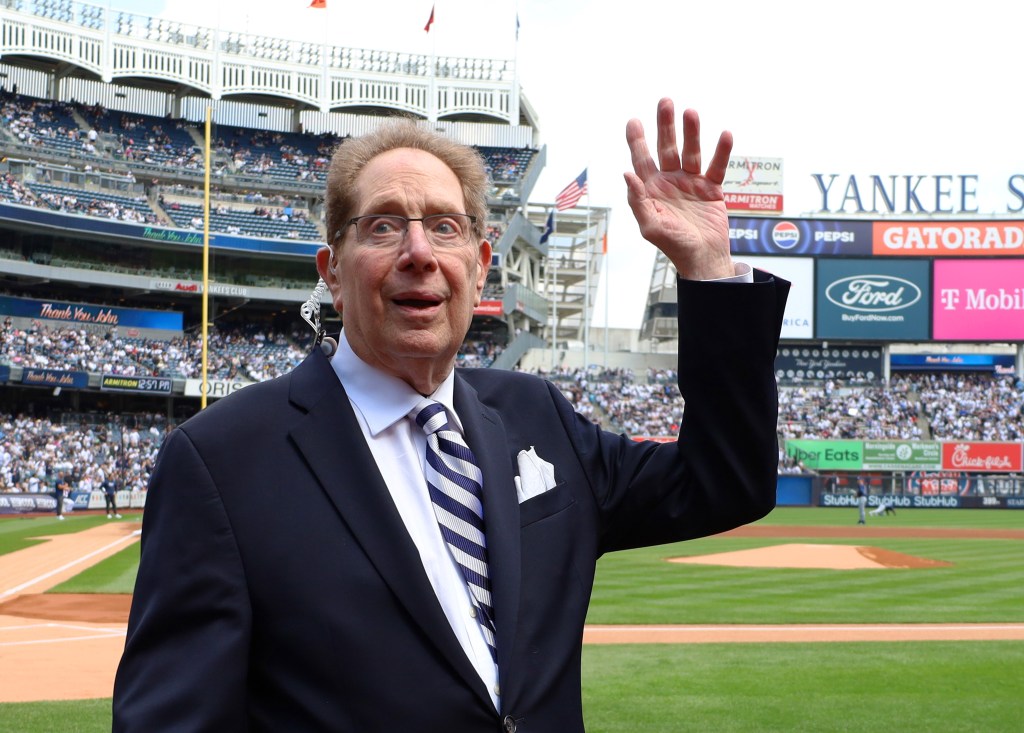 John Sterling, legendary Yankees voice, dead at 87