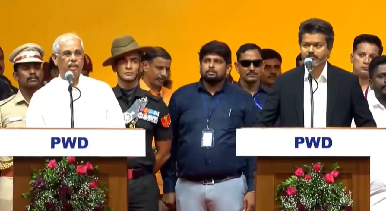 Joseph Vijay Sworn In As Tamil Nadu CM