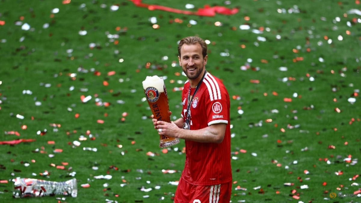 Kane grabs hat-trick as champions Bayern crush Cologne 5-1 in season finale