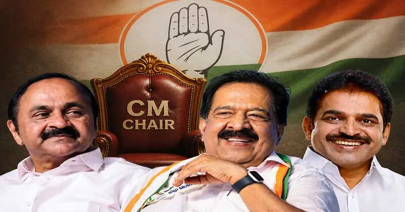 Keralam: Three-way power struggle erupts in Congress