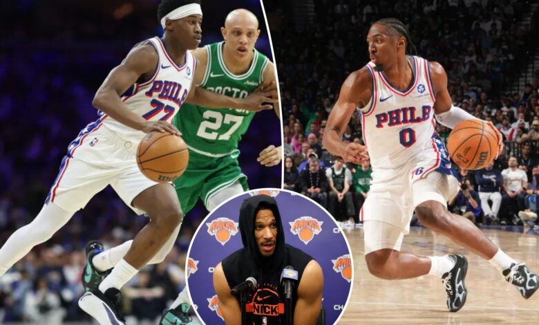 Knicks staring down hard decisions to fix season-long weakness and  stop ‘explosive’ 76ers guards