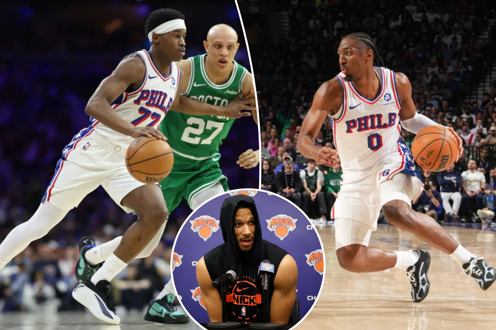 Knicks staring down hard decisions to fix season-long weakness and  stop ‘explosive’ 76ers guards
