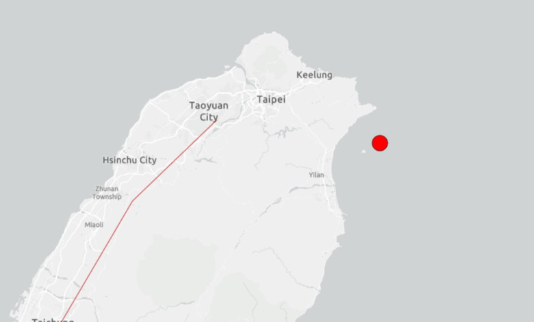 Magnitude-5.6 earthquake strikes Taiwan region, GFZ says
