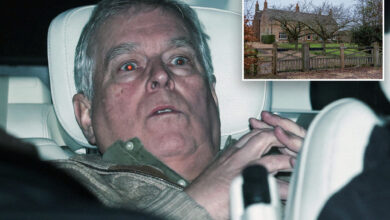 Masked man charged with harassing former Prince Andrew near his home