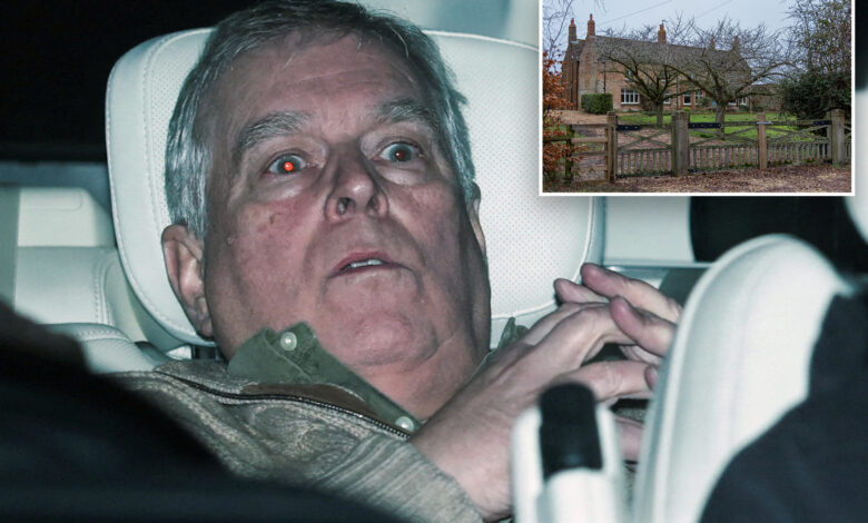 Masked man charged with harassing former Prince Andrew near his home