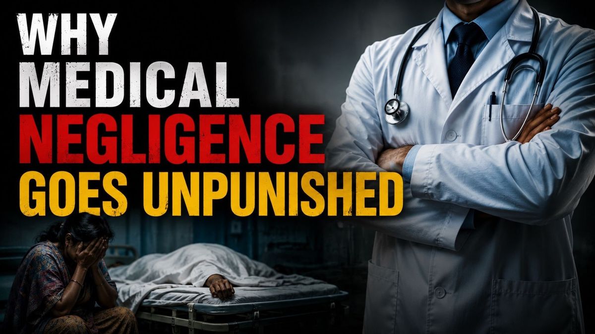 Medical Negligence Law in India: Why Doctors Escape Accountability