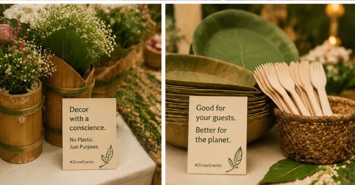 Meet the Delhi Founder Helping Weddings Replace Plastic Decor With Petals, Leaves & Reusables