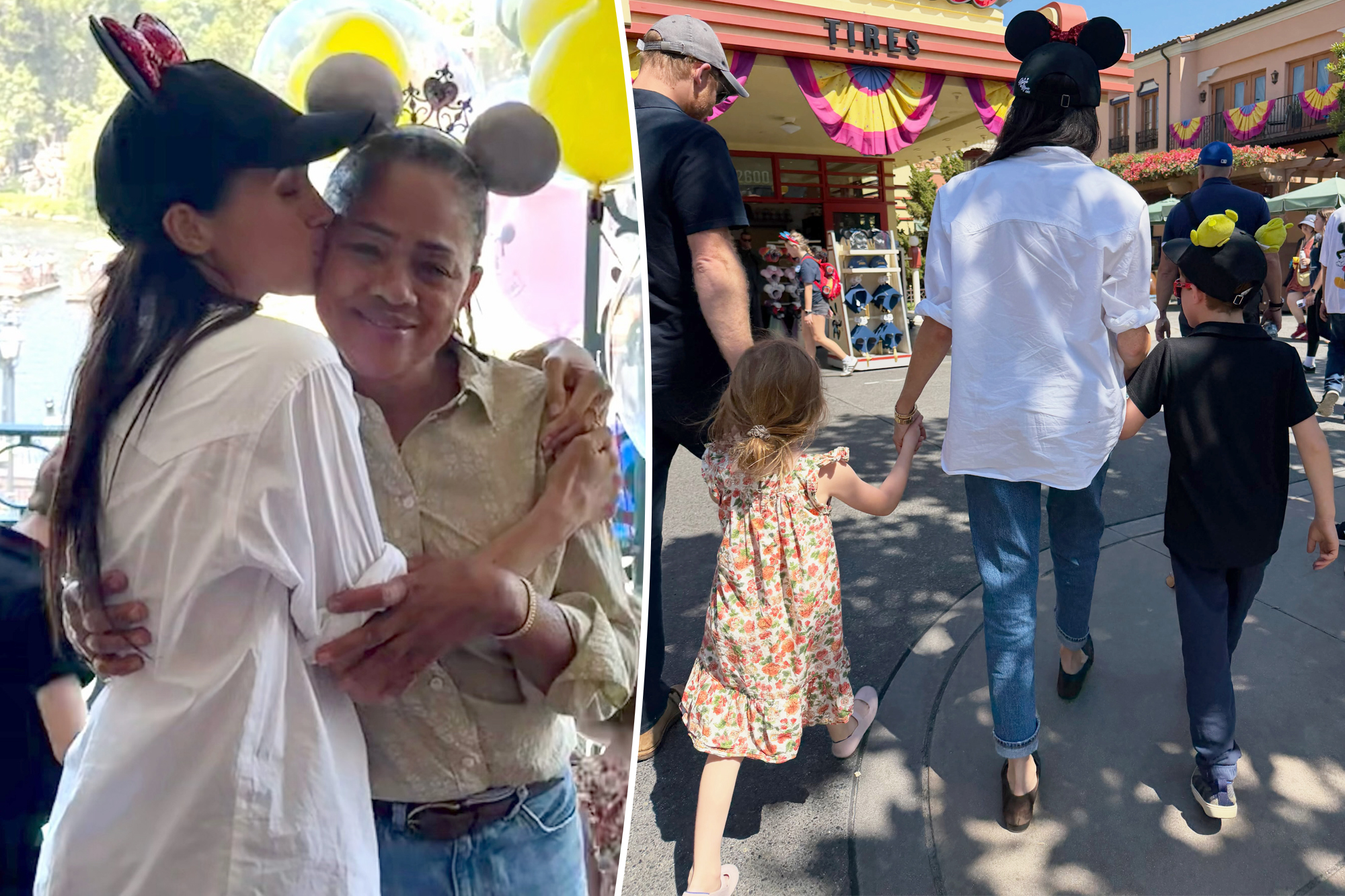 Meghan Markle shares sweet snaps from a Disneyland family celebration,  including kids and mom Doria