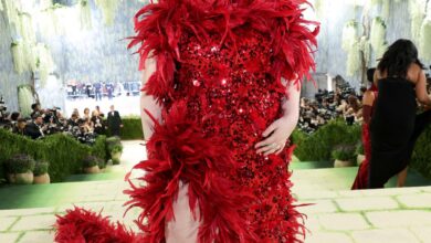 Met Gala 2026: The Reds and Yellows Brought Bare Feet, a Gold Medalist, and an Homage – Go Fug Yourself