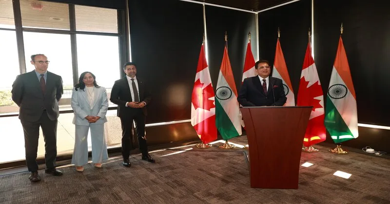 Minister Piyush Goyal in Canada for trade talks