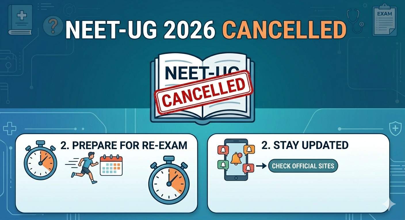 NEET-UG 2026 Cancelled: What Students Should Do Now | Storify News