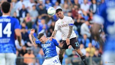 Napoli’s scoreless draw at Como moves Inter closer to Serie A title
