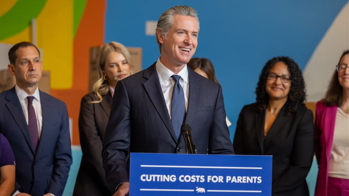 Newsom’s ‘Golden State Start’ promises 400 free diapers per baby as California grapples with budget woes
