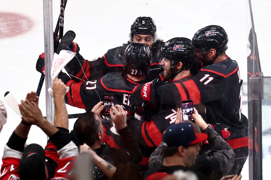 Nikolaj Ehlers plays hero as Hurricanes beat Canadiens in OT to even Eastern Conference finals