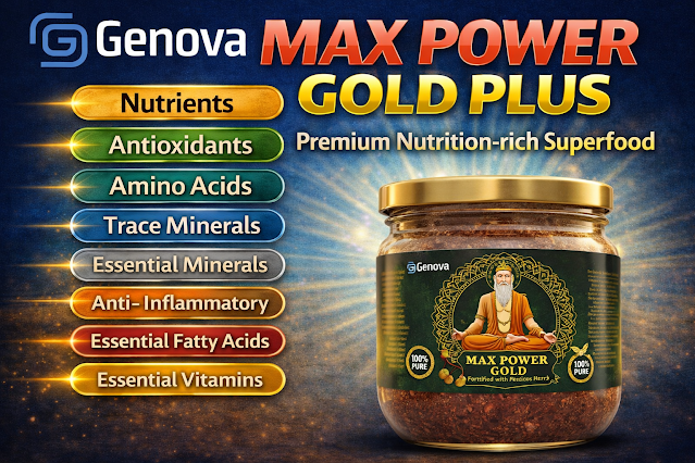 Nutrition-Rich Superfood: Genova Max Power Gold Health Benefits (Hindi)