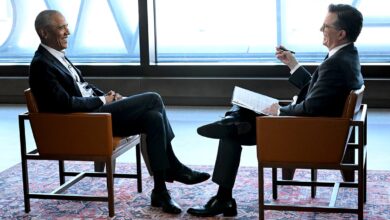 Obama, Colbert gush over Zohran Mamdani as they discuss Democratic Party’s future