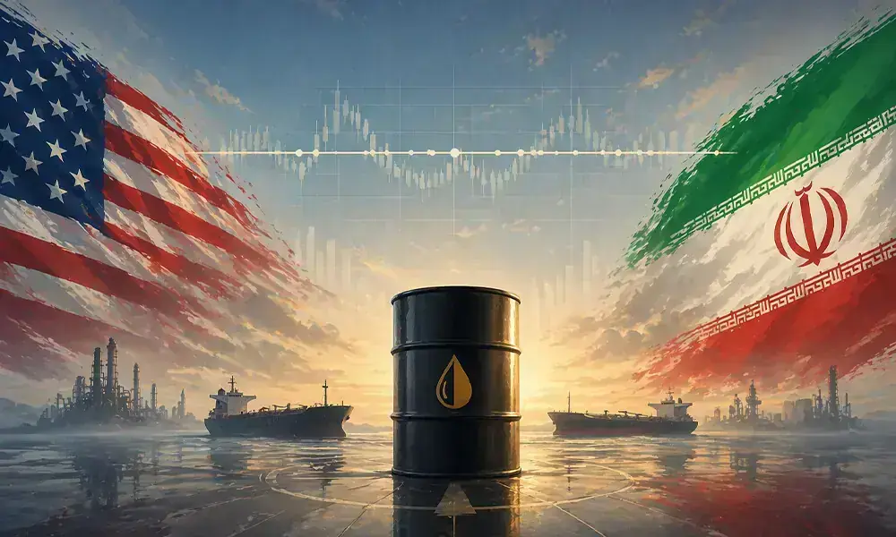 Oil eases on signs US is loosening Iranian closure of Strait of Hormuz