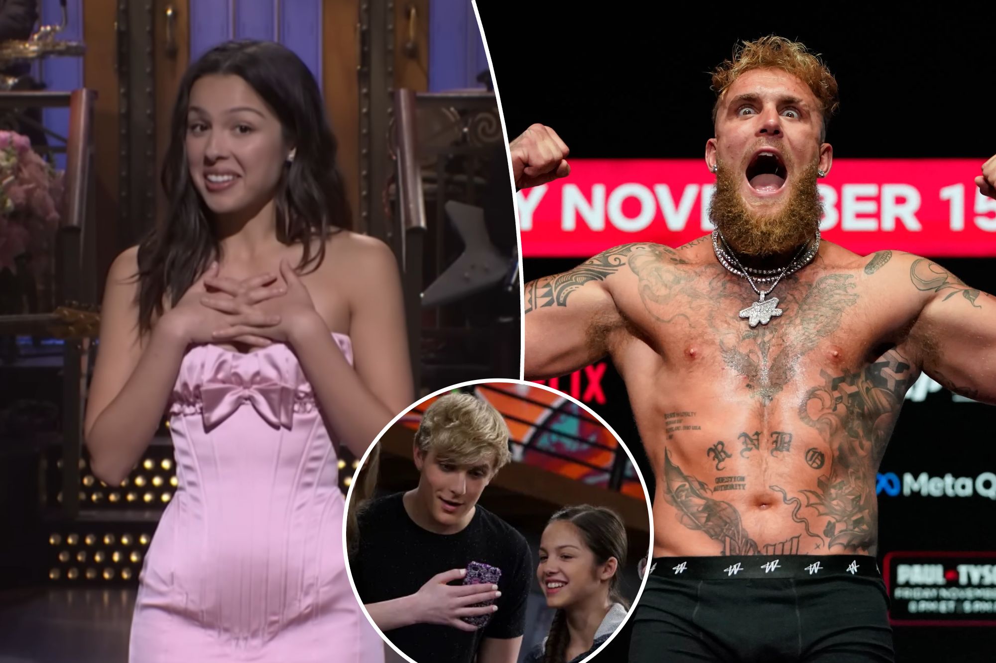 Olivia Rodrigo mocks former Disney co-star Jake Paul’s boxing career in ‘SNL’ monologue