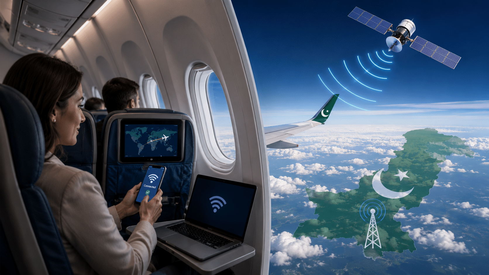 PTA Gearing Up to Allow In-flight Satellite Telecom Services in Pakistan