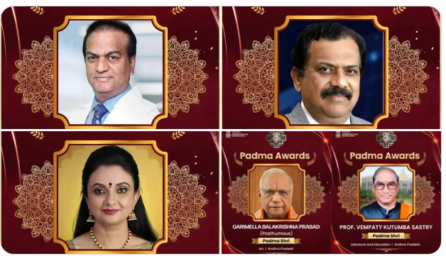 Padma Awards 2026: Awardees from Telugu states, Their Profiles
