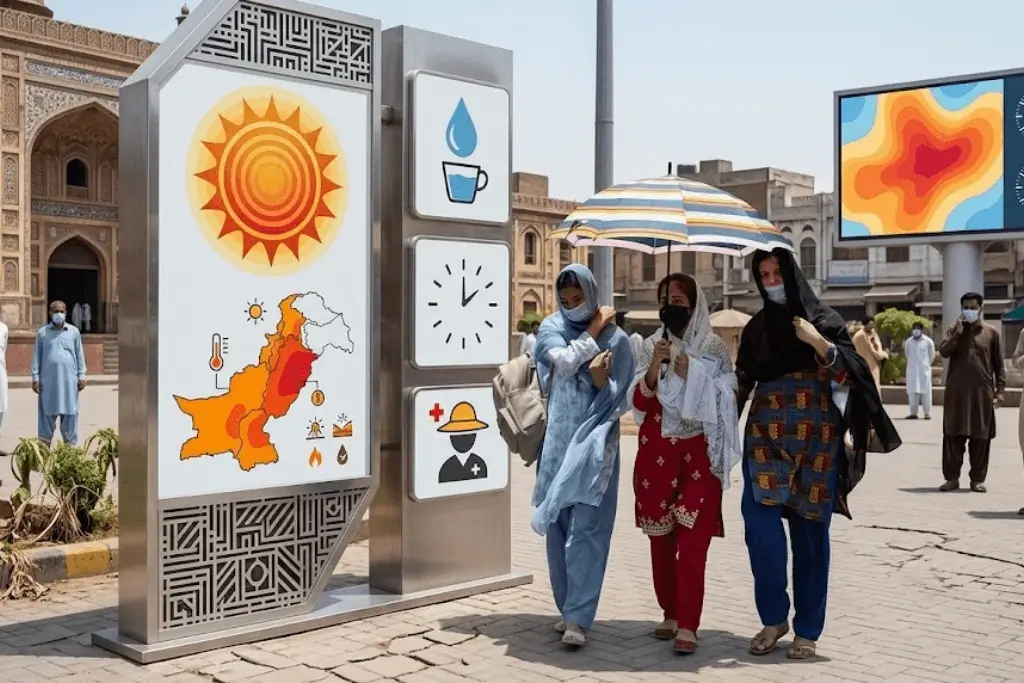 Pakistan weather alert 2026 Hot Conditions Intensify