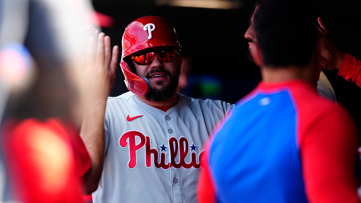 Philadelphia Phillies slugger Kyle Schwarber is already on track to challenge Barry Bonds, Mark McGwire