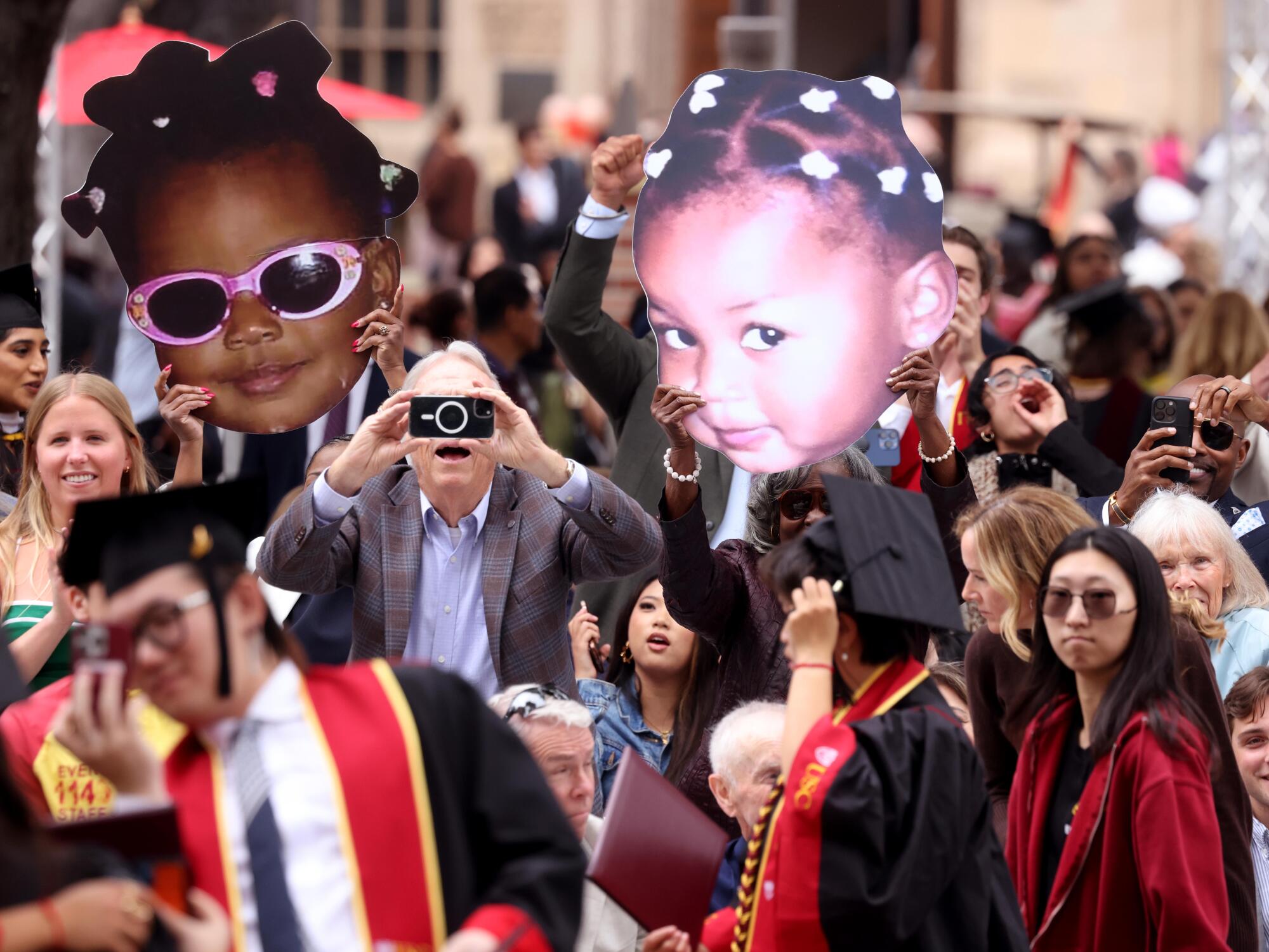 Photos: Gustavo Dudamel, L.A. Phil music director, honored at 2026 USC commencement ceremony