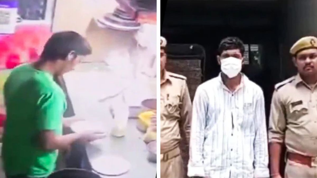 Pizza shop owner Mujammil arrested in Noida for spitting on pizza base before serving it to customer