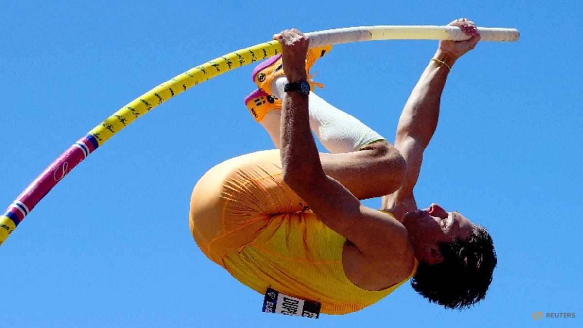 Pole vault world record holder Duplantis adopts longer run-up to generate more power